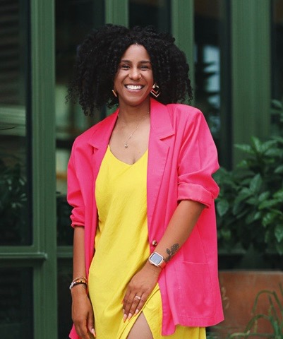 Yasmine Vaughn, spoken word poet and speaker